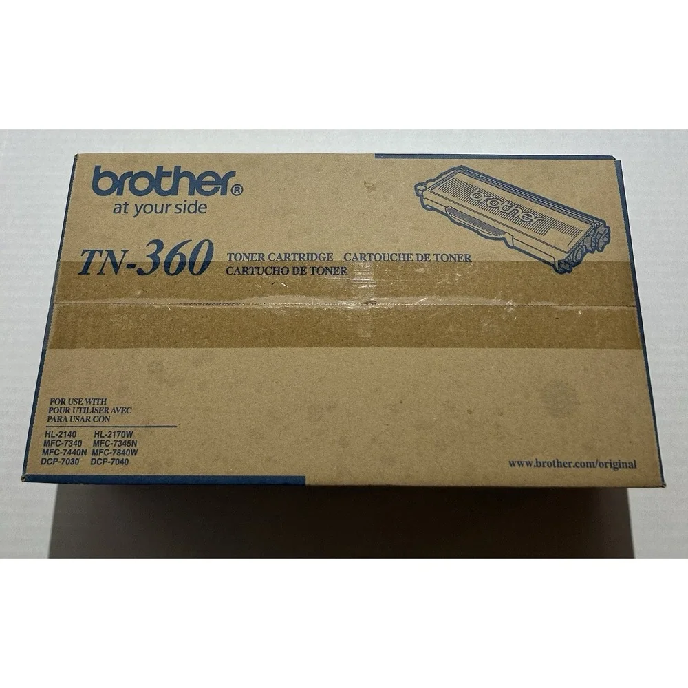 *Genuine* Brother TN-360 High Yield Toner Cartridge - Black